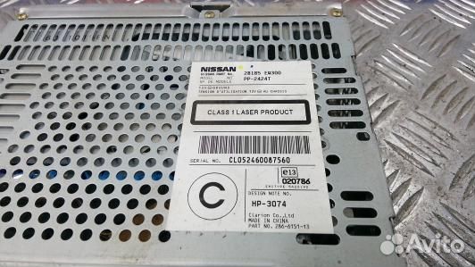 Магнитола nissan X-trail T30 (TML34I401)