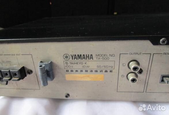 Yamaha TX-500 культовый радио-тюнер 1988г