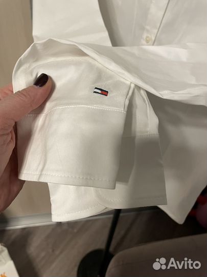 Рубашка белая женская 46 48 Tommy Hilf