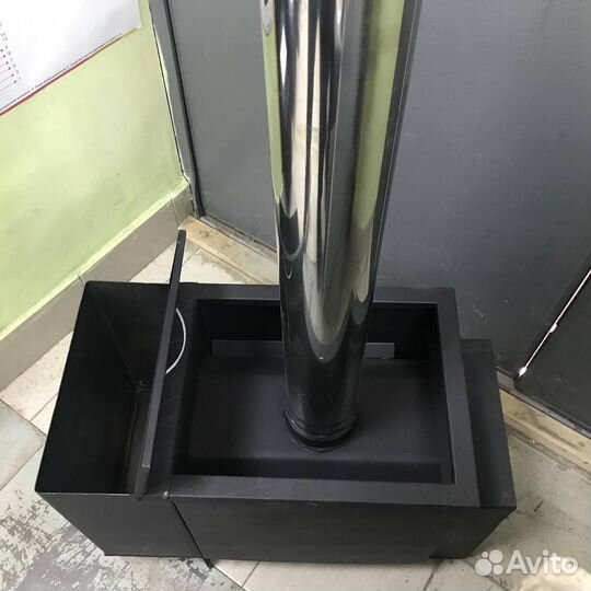 Печь для бани с баком