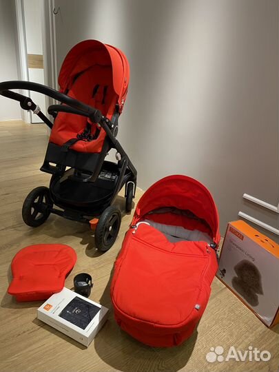 Коляска 2 в 1 Stokke Trailz