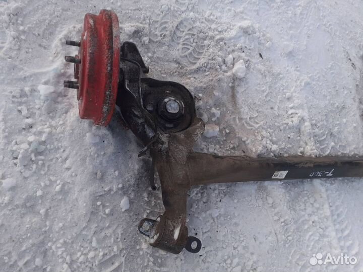 Балка задняя Chevrolet Aveo T300