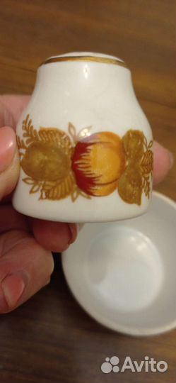 Фарфоровые солонки ссср