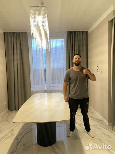 Стол на заказ из керамогранита