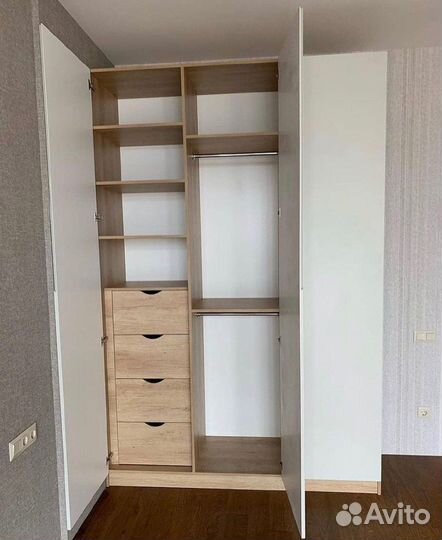 Шкаф по индивидуальным размерам для одежды