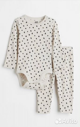 Комплект боди и лосины на девочку hm 92