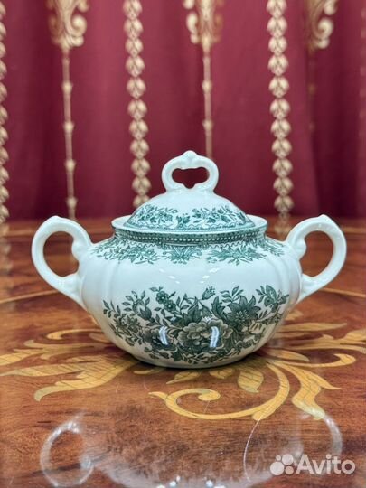 Сахарница от villeroy boch fasan зеленый