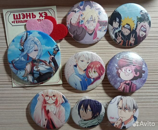 Подарочный бокс аниме, геншин, хонкай стар рейл