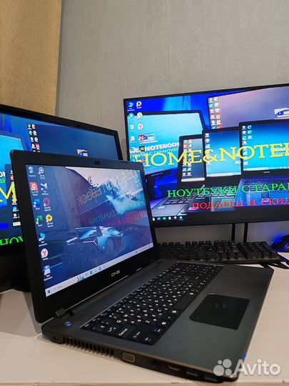 Ноутбук для игр SSD/HDD озу 8GB GT740 I3