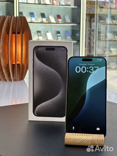 iPhone 15 Pro Max 256gb black sim+esim