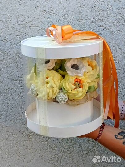 Съедобный букетик из Зефира