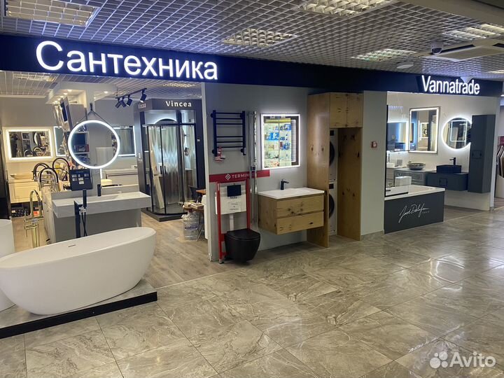 Продается готовый салон сантехники и мебели