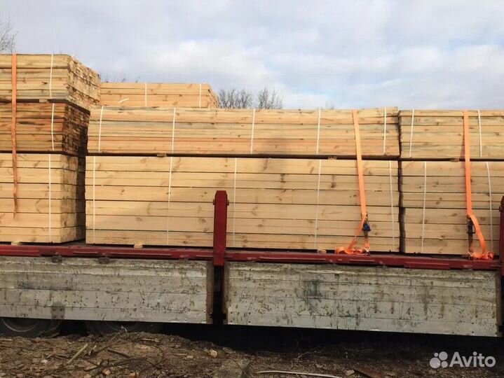 Доска обрезная естественной влажности