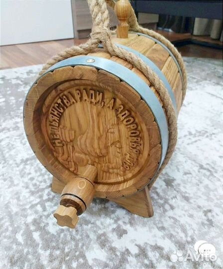 Дубовая бочка 5 л собственное производство