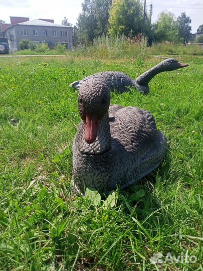 Чучела гусиные