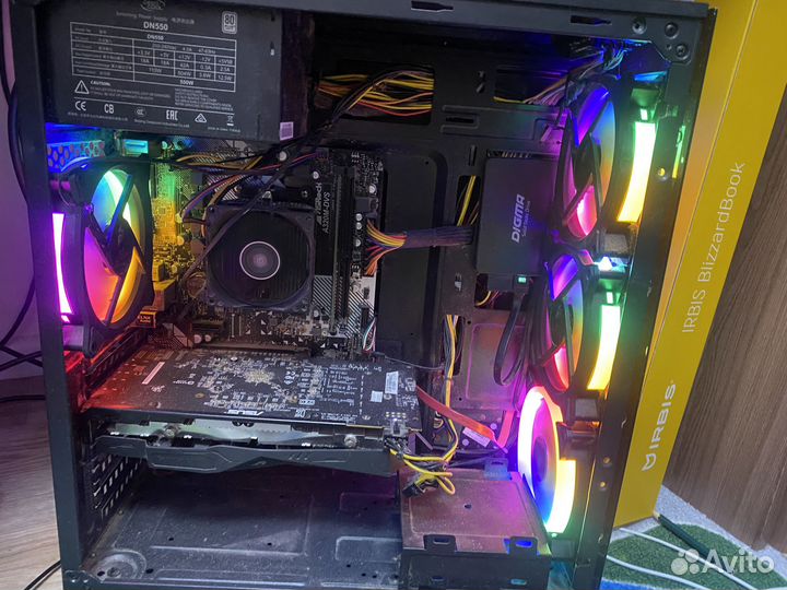 Игровой компьютер с монитором бу