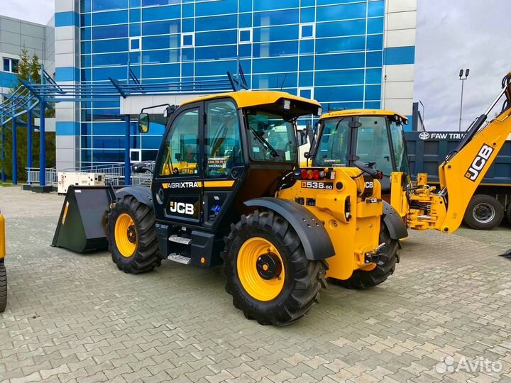 Телескопический погрузчик JCB 538-60 Agri Super, 2023