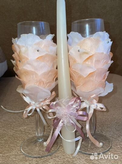 Свадебные бокалы