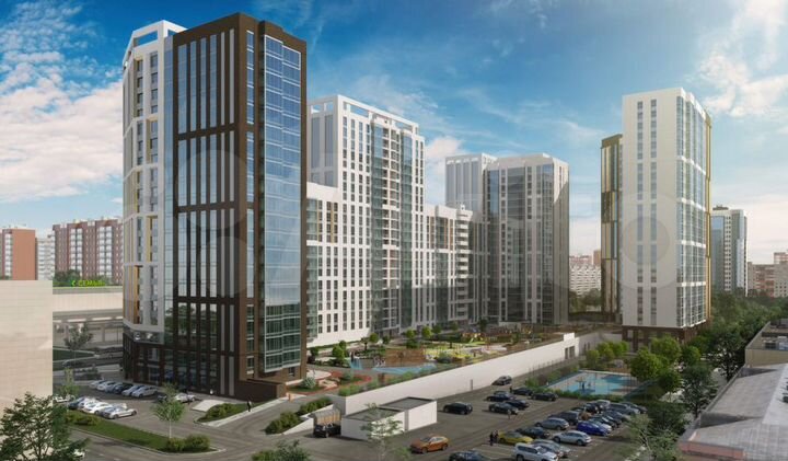 4-к. квартира, 93,3 м², 19/24 эт.