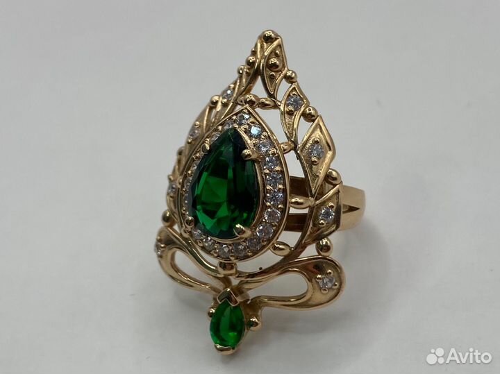 Золотое кольцо 9,87 гр. р 19