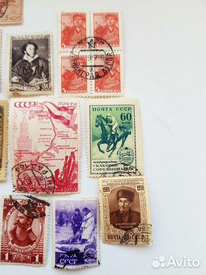 Марки ВОВ Ордена Медали и др наборы