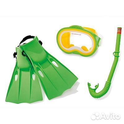 Набор для подводного плавания (маска, трубка, ласт