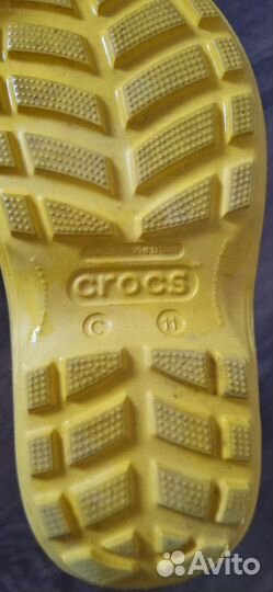 Резиновые сапоги crocs детские