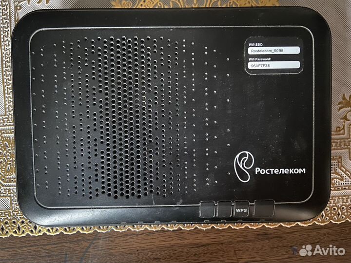 Wifi роутер ростелеком