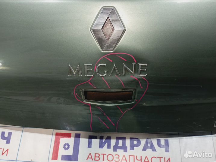 Крышка багажника Renault Megane 2