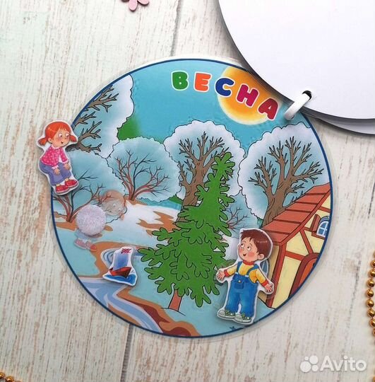 Игра Времена года, кто где живет