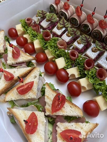 Фуршет, закуски, боксы