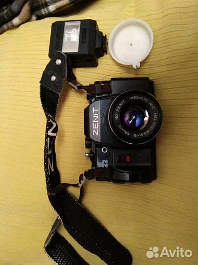 Фотоаппарат Зенит - 122 со вспышкой