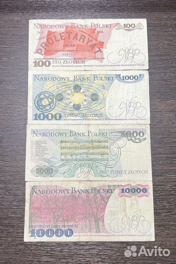 Польские банкноты