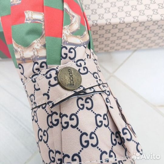 Зонт gucci гуччи в подарочной коробке