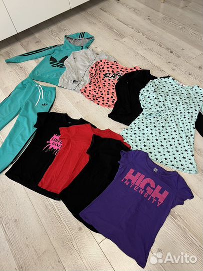 Вещи пакетом на девочку 152