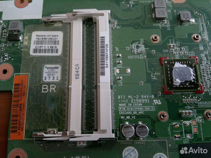 От HP compaq 435, 635, CQ57 Motherboard 661339-001