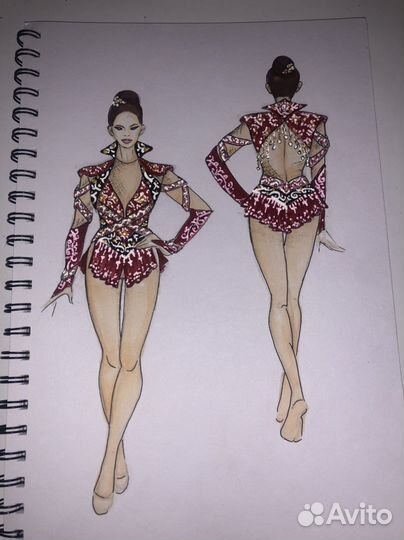 Дизайнер одежды.Разработка эскиза