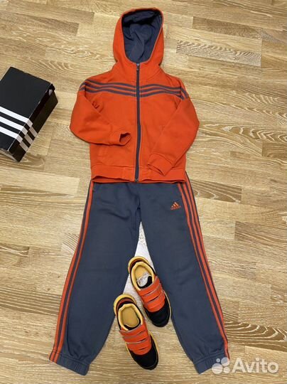 Спортивный костюм+кроссовки adidas детский