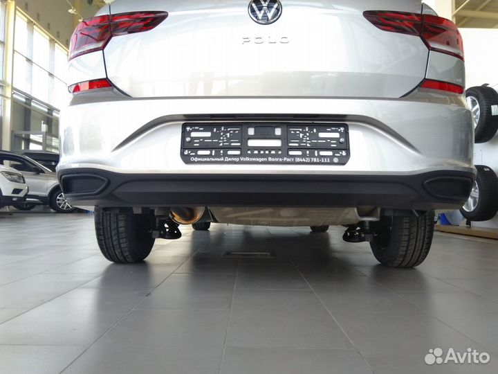 Бампер задний поло седан 2020