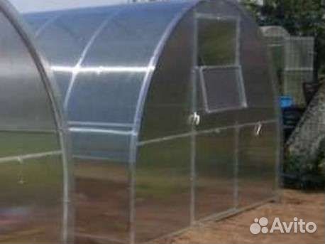 Теплица усиленная поликарбонат, рассрочка, кредит
