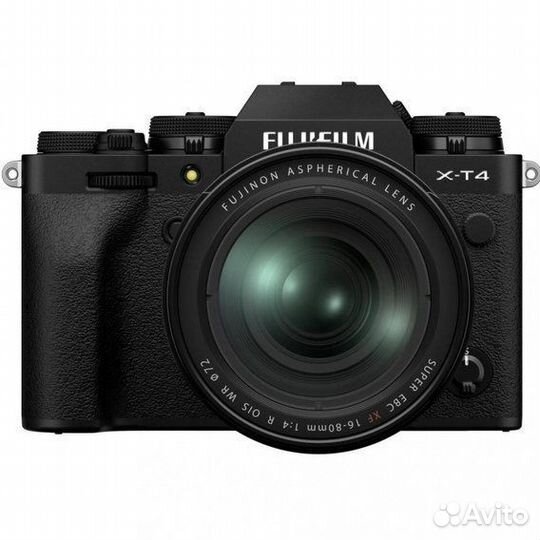 Fujifilm X-T4 KIT XF 16-80 MM F4 R OIS black