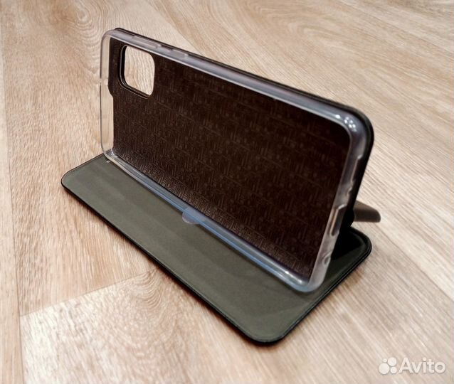 Чехол-книжка для Samsung A31 черный