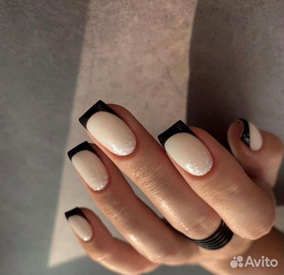 Снятие+маникюр+укрепление+покрытие