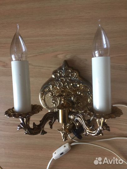 Бра двухрожковое