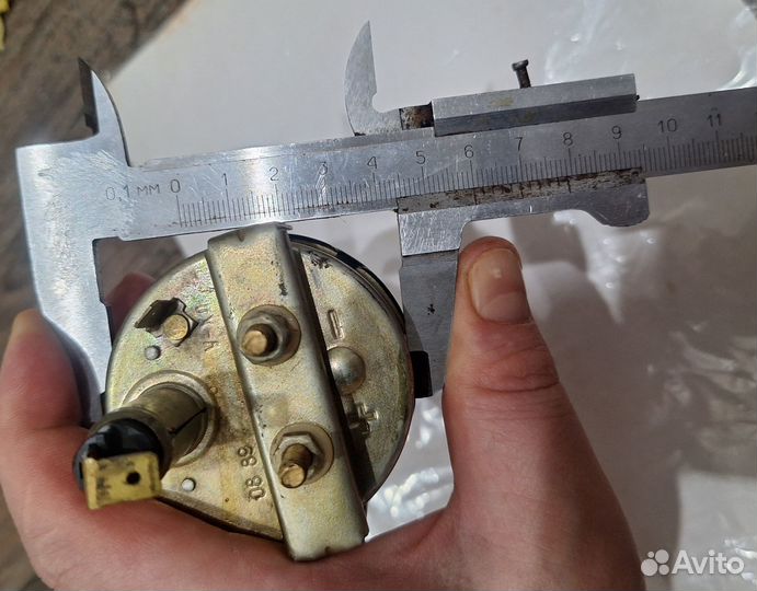 Амперметр СССР (указатель тока на 30) газ.маз.кавз