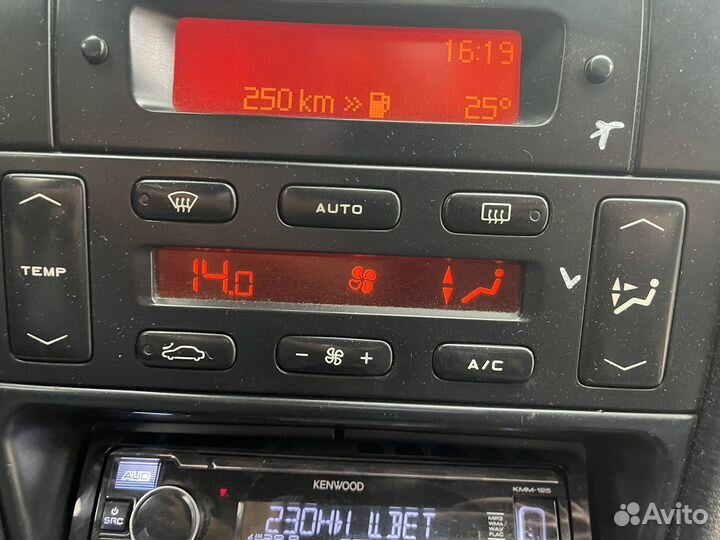 Блок управления печки климат-контроля Peugeot 406