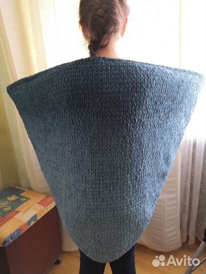 Шаль вязаная ручная работа