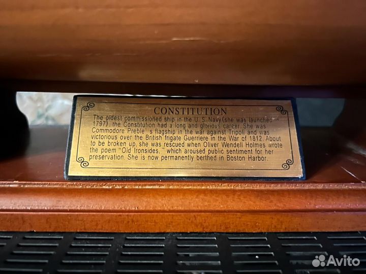 Модель корабля ручной работы