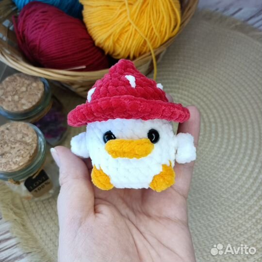 Вязаные брелоки