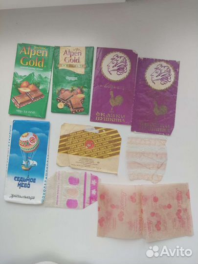 Фантики СССР и иностранные